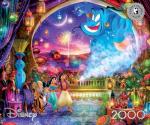 Buffalo Games - Silver Select - Disney - Aladdin - 2000 Piece Jigsaw Puzzle for Adults -Challenging Puzzle Perfect for Game Nights - Finished Size is 38.50 x 26.50