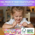 QUOKKA Puzzles for Kids Ages 4-6 – 60 Piece Jigsaw Puzzles for Toddlers Ages 3-5 with Unicorns – Quiet Time Toy for Preschoolers 2-4 – FSC Certified Educational Learning Game for Boys and Girls