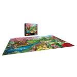 RoseArt - Kodak Premium - Spring Garden 2000 Piece Jigsaw Puzzle, Alice in Wonderland Puzzle for Adults