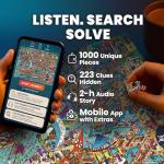 QUOKKA 1000 Piece Puzzle for Adults – 223 Hidden Secrets, Engaging Audio Story, Snap-Tight Thick Pieces – Collect All Four Adult Puzzles in Series to Build One Epic Mystery Realm (Furfloat Kingdom)