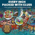 QUOKKA 1000 Piece Puzzle for Adults – 223 Hidden Secrets, Engaging Audio Story, Snap-Tight Thick Pieces – Collect All Four Adult Puzzles in Series to Build One Epic Mystery Realm (Furfloat Kingdom)
