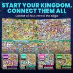 QUOKKA 1000 Piece Puzzle for Adults – 223 Hidden Secrets, Engaging Audio Story, Snap-Tight Thick Pieces – Collect All Four Adult Puzzles in Series to Build One Epic Mystery Realm (Furfloat Kingdom)