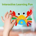 Wooden Puzzles for Toddlers 1-3, Pack of 8 Toddler Animal Puzzles Ages 2-4, Montessori Educational Animals Jigsaw Puzzles Christmas Birthday Gift for Baby Girl Boy Ages 1 2 3 4 Year Old