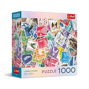Trefl - Square Box - Icons of America - 1000 Piece Jigsaw Puzzle 27"x19" Print, DIY Puzzle, Creative Fun, Classic Jigsaw for Adults and Children from 14 Years Old