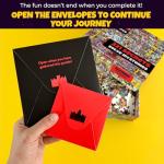 QUOKKA 1000 Piece Puzzle for Adults and Teens – Hotel Wildeluxe Adult Jigsaw Puzzles with Hidden Secrets & Audio Story – Detailed Visual Puzzle Game for Focus & Relaxation with Twist – FSC Certified