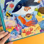 QUOKKA Magnetic Puzzles for Toddlers 2-4 - 2x48 Travel Puzzle Games for Kids Ages 3-5 Years Old - Car Activities Toy for Boys and Girls 4-6 yo - Africa & Ocean Animals Learning Magnet for Road Trip