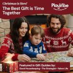 PlayVibe Puzzle Locker 1500 Piece Puzzle Board with Drawers and Cover - Sturdy Jigsaw Table Solve Station with 6 Drawers 27" x 35" - Portable Wooden Jigsaw Tray Accessories