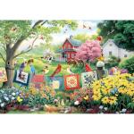 JJYHULK 2000 Piece Puzzle for Adults, Puzzles for Adults 2000 Pieces, Farm Flowers Butterflies Cow Bird Jigsaw Puzzles, Challenging Puzzle Perfect for Game Nights, 39" X 28"