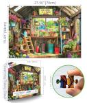 PuzzOne Puzzles for Adults 1000 Pieces, Charming Potting Shed - Garden Shed Jigsaw Puzzle for Family Decoration, Gifts, Party Game, Finished Size 27.5" x 19.7"