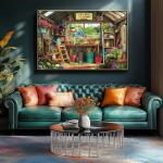 PuzzOne Puzzles for Adults 1000 Pieces, Charming Potting Shed - Garden Shed Jigsaw Puzzle for Family Decoration, Gifts, Party Game, Finished Size 27.5" x 19.7"