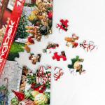 Springbok's Christmas Boutique 1000 Piece Jigsaw Puzzleby Artist Gina Jane Features a Cozy Holiday Boutique Overflowing with Festive Gifts
