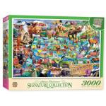 MasterPieces 3000 Piece Jigsaw Puzzle for Adults, Family, Or Kids - USA National Parks - 32"x45"