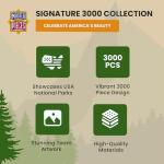 MasterPieces 3000 Piece Jigsaw Puzzle for Adults, Family, Or Kids - USA National Parks - 32"x45"