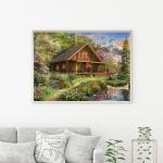 Anatolian Puzzle - Log Cabin Home, 1500 Piece Jigsaw Puzzle, #4568