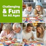 Puzzles for Adults 500 Pieces Colorful Butterfly FlowerJigsaw Puzzles 500 Pieces Difficult Fun Paper Art Unique Beautiful Family Puzzle Challenging Games Gift for Teens Kids Adults (20"x20")