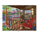 Roseart - Bigelow Illustrations - Porch Life- 500 Piece Jigsaw Puzzle for Adults