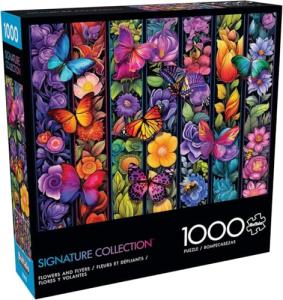 Buffalo Games - Bigelow Illustrations - Flowers and Flyers - 1000 Piece Jigsaw Puzzle for Adults -Challenging Puzzle Perfect for Game Nights - Finished Size is 26.75 x 19.75
