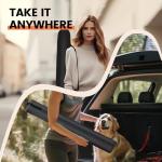 Jigsaw Puzzle Mat Roll Up - 3000 2000 1500 1000 Pieces Puzzel Matte, Black Felt Roll-Up Puzzles Felt Save Mats Trays for Sorting Board Clear Sheets and Frame Keeper for Adults