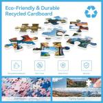 2000 Piece Puzzle for Adults – Stunning Panoramic National Parks Jigsaw Puzzle – America’s Parks Nature Puzzle Gift – Eco-Friendly Durable Pieces, 39" x 28"