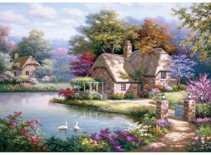Anatolian Puzzle - The Swan Cottage, 1500 Piece Jigsaw Puzzle, #4529