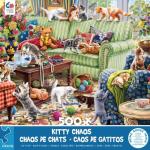 Ceaco - Paws Gone Wild - Kitty Chaos - 500 Piece Jigsaw Puzzle