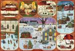Buffalo Games - Silver Select - Charles Wysocki - Winter Collage - 2000 Piece Jigsaw Puzzle for Adults -Challenging Puzzle Perfect for Game Nights - Finished Size is 38.50 x 26.50