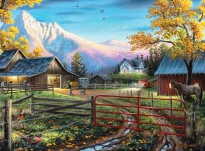 Buffalo Games - Country Life - Charles Black - The Western Lifestyle - 1000 Piece Jigsaw Puzzle for Adults - Challenging Puzzle Perfect for Game Nights - Finished Size is 26.75 x 19.75