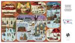 Buffalo Games - Silver Select - Charles Wysocki - Winter Collage - 2000 Piece Jigsaw Puzzle for Adults -Challenging Puzzle Perfect for Game Nights - Finished Size is 38.50 x 26.50