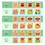 Wooden Montessori Puzzles for Toddlers Kids: Toddler Puzzles for 1-3 Montessori Toys for 1 2 3 Year Old Girls Boys Baby - Kids Puzzle Ages 2-4 Preschool Learning Educational Toy