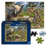 Ravensburger at The Waterhole - 18000 Piece Jigsaw Puzzle for Adults – Softclick Technology Means Pieces Fit Together Perfectly