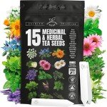 Herbal Tea Seeds Variety Pack for Home Garden