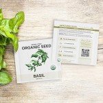 Organic Herb Seeds Variety Pack - 15 Types