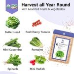 Hydroponic Salad Seed Pod Variety Kit - 8 Pods
