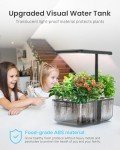 iDOO Hydroponics Indoor Herb Garden System 12 Pods