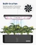 iDOO Indoor Hydroponics Growing System with LED