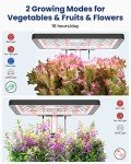 iDOO Indoor Hydroponics Growing System with LED