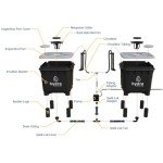 Hydramax Deep Water Hydroponic System for Indoor Gardening
