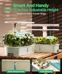 Smart Hydroponic Indoor Garden with 24W Grow Light