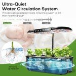 Indoor Hydroponics Growing System with LED Light