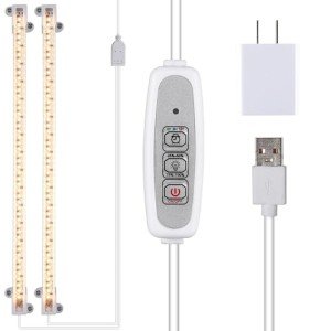 Dual Head Full Spectrum Indoor Plant Grow Light