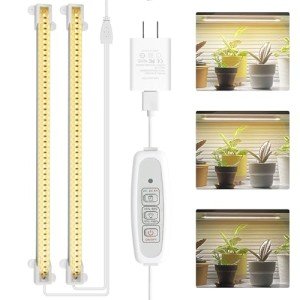 Mosthink Full Spectrum LED Grow Light Strips - 2 Pack