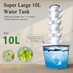 30-Plant Indoor Hydroponic Tower Growing System