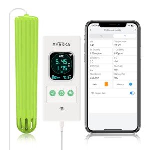 RYAKKA Smart Hydroponic Nutrient Tester with App
