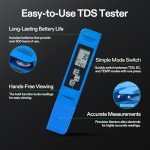 VIVOSUN 3-in-1 Digital pH and TDS Meter
