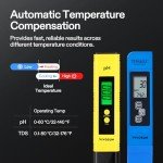 VIVOSUN 3-in-1 Digital pH and TDS Meter