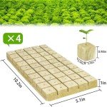 Halatool Rockwool Grow Cubes for Hydroponics