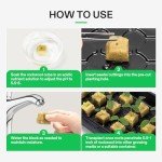 VIVOSUN 72 Rockwool Cubes and Net Pots Set