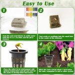 Rockwool Cubes for Hydroponics Seed Starting 100 Pcs