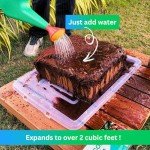 UrbanGro Coco Coir Brick - 10 LBS Expands to 2 Cu Ft