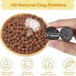 Organic Expanded Clay Pebbles for Hydroponics & Gardening